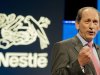 Nestle's CEO Paul Bulcke speaks during the general meeting of one of the world's leading food and beverage company, Nestle Group, in Lausanne, Switzerland, Thursday, April 19, 2012. (AP Photo/Keystone, Jean-Christophe Bott)