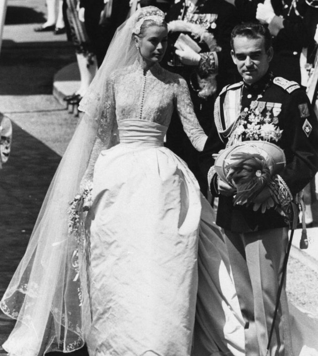 Grace Kelly dan Pangeran Rainier III dari Monaco.