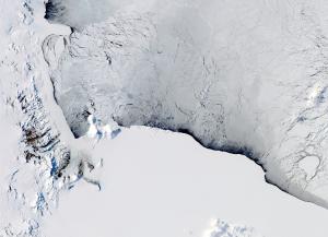 A NASA image of the Ross Sea in Antarctica, which has&nbsp;&hellip;