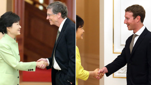 Mark Zuckerberg Charms South Koreans With 'Proper' Handshake