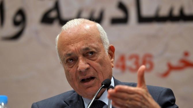 Secretary General of the Arab League <b>Nabil al-Arabi</b> attends a press <b>...</b> - Part-NIC-Nic6433069-1-1-0