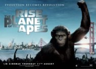 Poster film The Rise of The Planet of The Apes