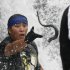 In this photo taken July 8, 2011, shows a tribal member tossing a lamprey, at Willamette Falls, in Oregon City, Ore. As long as Indians have lived in the Northwest, they have looked to lamprey for food. (AP Photo/Rick Bowmer)
