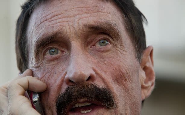 John McAfee Just Got Out of Jail, and He Migh