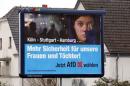 An election campaign poster of the AFD is seen in Neuwied