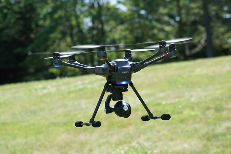 The Yuneec Typhoon H eliminates confusion if your drone has gotten turned around in the sky.
