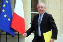 Christophe de Margerie, CEO of French oil and gas company Total, arrives for a meeting at the Elysee Palace in Paris on June 30, 2014