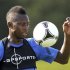 France's national soccer team player Yanga-Mbiwa attends a training session in Clairefontaine, near Paris