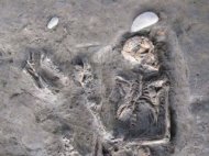 台中清水中社發現三具千年骨骸