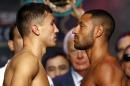 Boxing - Golovkin stops brave Brook in fifth round