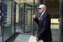 Dallas Cowboy's owner Jerry Jones exits the Manhattan law office where the NFL Players Association met with the NFL regarding labor negotiations in New York