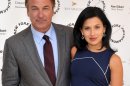 Alec Baldwin and Hilaria Thomas attend the 2012 New York Philharmonic Spring gala at Avery Fisher Hall Grand Promenade in New York City on March 26, 2012 -- Getty Premium