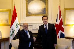 British Prime Minister David Cameron, right, and Iraqi&nbsp;&hellip;