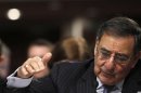 US Secretary of Defense Leon Panetta testifies in Washington on the Defense Department's response to the attacks on US facilities in Benghazi