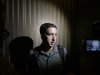 Glenn Greenwald, right, a reporter for The Guardian newspaper, speaks to media at a hotel in Hong Kong Monday, June 10, 2013. Greenwald spoke about his interview with Edward Snowden, the 29-year-old contractor who allowed himself to be revealed as the source of disclosures about the U.S. government's secret surveillance programs. (AP Photo/Vincent Yu)