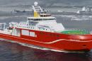 The £200 million polar research ship will be named "Sir David Attenborough"