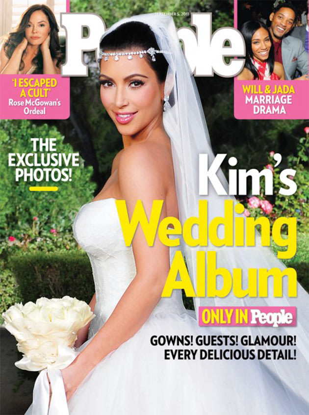 Kim Kardashian 39s wedding pictures are exclusively available in People 