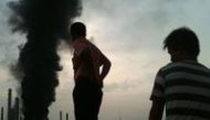 大亞灣煉油廠爆炸，居民恐慌逃難圖片1