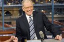 FILE - In this Jan. 3, 2011 file photo provided by CBS Broadcasting, host David Letterman is shown on the 