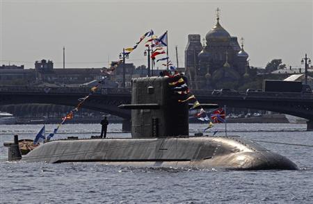 Russia to send nuclear submarines to southern seas 2013-06-01T134036Z_1_CBRE9500Z2Z00_RTROPTP_2_RUSSIA-NAVY