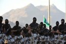 Saudi special forces perform during a parade in 2011