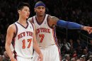 Jeremy Lin, Carmelo Anthony