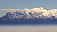 Vista del Iztaccíhuatl la mañana de este lunes. Foto: Cuartocuro