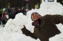 Photos: Seattle sets record for world's biggest snowball fight