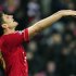 Bayern Munich's Mario Gomez celebrates after scoring his late winner in Munich