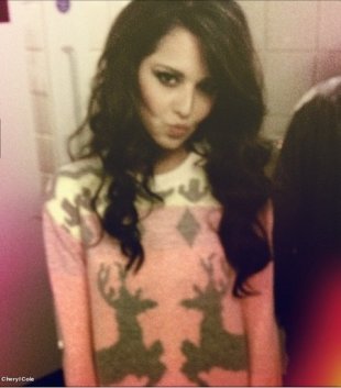 12 Days of Christmas Jumpers: Cheryl Cole's Stella McCartney reindeer