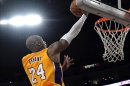 Kobe Bryant siente una "frustración insoportable" por su grave lesión
