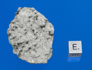 This handout photo provided by Darryl Pitt of the Macovich Collection shows a view of the internal structure of the first Martian meteorite (specimens of the planet Mars) known to have struck Earth in 49 years. Recovered in December 2011 near Foumzgit, Morocco following a meteorite shower believed to have occurred in July 2011. Scientists are confirming a recent and rare invasion from Mars _ meteorite chunks that fell from the red planet over Morocco last summer. Meteorites from Mars are more than 1 million times rarer than gold. And this is only the fifth time experts have chemically confirmed fresh Martian rocks fell to Earth. The last time was in 1962. Scientists believe this meteorite fell last July because there were sightings of it. (AP Photo/Darryl Pitt of the Macovich Collection)