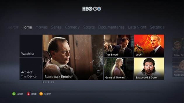 Entertainment Takes Over Gaming on Xbox 360 Hbo-comcast-xbox1