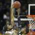 Baylor forward Cory Jefferson (34) blocks a shot by Oklahoma State guard Markel Brown during the first half of an NCAA college basketball game in the Big 12 tournament on Thursday, March 14, 2013, in Kansas City, Mo. (AP Photo/Orlin Wagner)