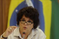 En la imagen, la ministra de Medio Ambiente, Izabella Teixeira. EFE/Archivo