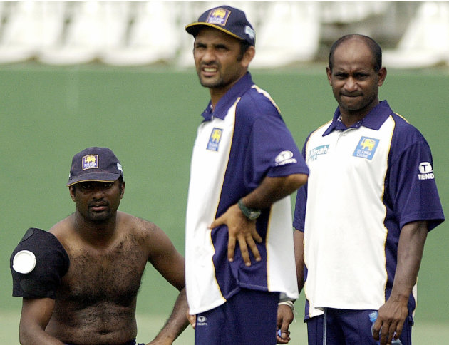 Sri Lankan cricket captain Marvan Atapat