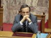 Greece's PM Samaras attends a parliament session in Athens