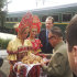 North Korean leader Kim Jong Il,, is welcomed with  bread and salt in front of his armored train upon his arrival at the Bureya railway station, eastern Siberia, Russia, Sunday, Aug. 21, 2011. Kim crossed into Russia on his armored train Saturday at the invitation of President Dmitry Medvedev, with the two leaders expected to meet later in the week to discuss the restart of nuclear disarmament talks and the construction of a pipeline that would stream Russian natural gas to North and South Korea. (AP Photo/IA Port Amur, www.portamur.ru)