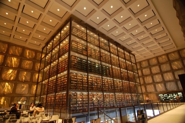 Livraria em Yale, nos Estados Unidos