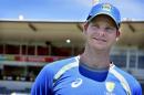 Steve Smith, pictured on January 19, 2016, will captain the Australia squad for the World Twenty20 tournament in India