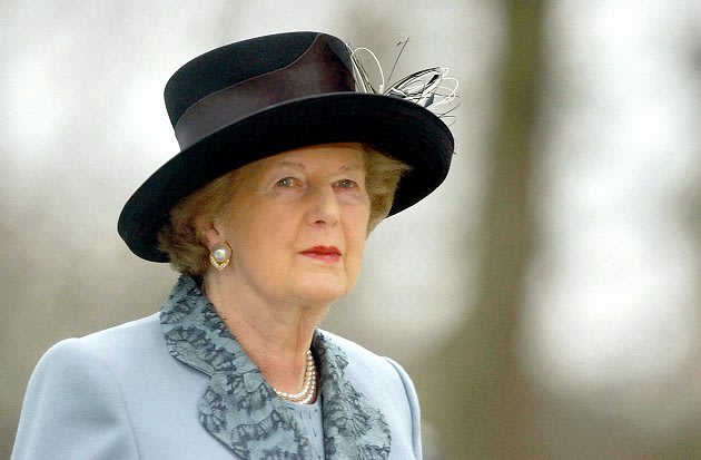 Former British prime minister Margaret Thatcher has died following a stroke