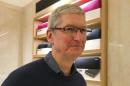 Apple Chief Executive Officer Tim Cook speaks during a event for students to learn to write computer code at the Apple store in the Manhattan borough of New York