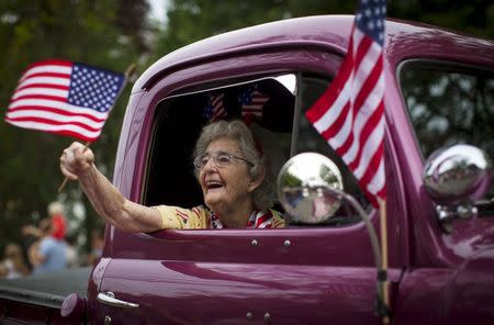 America celebrates July 4 with hot dogs, banners and barbecues