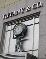 <p>               FILE - A Nov. 28, 2011 file photo, shows the exterior of Tiffany & Co. store in Santa Clara, Calif.    Michael J. Kowalski, chairman and chief executive officer of Tiffany & Co., said, “Tiffany exceeded the goals that we had set at the start of 2011 for both sales and earnings growth, although we concluded the year with softer-than-expected results.  (AP Photo/Paul Sakuma, File)