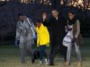 President Barack Obama, first lady Michelle Obama and their daughters Sasha and Malia arrive on the South Lawn of the White House, Tuesday, Jan. 3, 2012, in Washington. The first family was returning from their family vacation to Hawaii. (AP Photo/Haraz N. Ghanbari)