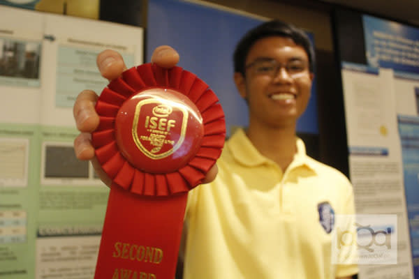Miguel Arnold Reyes, a graduate of Philippine Science High School, won second place Grand Award in this year's Intel International Science and Engineering Fair. His win also bags him an asteroid identified by the Lincoln Laboratory in the US.