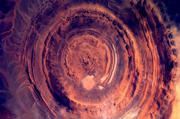 Mauritania, Crater