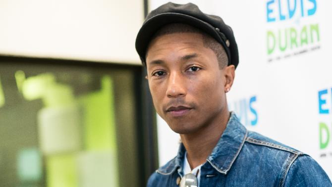 Grammy award-winning American musician Pharrell Williams, pictured on September 11, 2015, has a partnership with major South African retail group Woolworths