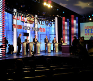 In debate prep, student stand-ins for candidates resemble real thing