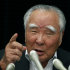 Suzuki Motor Corp. Chairman and CEO Osamu Suzuki speaks during a press conference in Tokyo Monday, Sept. 12, 2011. Suzuki said Monday it will abort its alliance with Volkswagen AG, ending a marriage that never worked and eventually escalated into a public feud. (AP Photo/Shizuo Kambayashi)